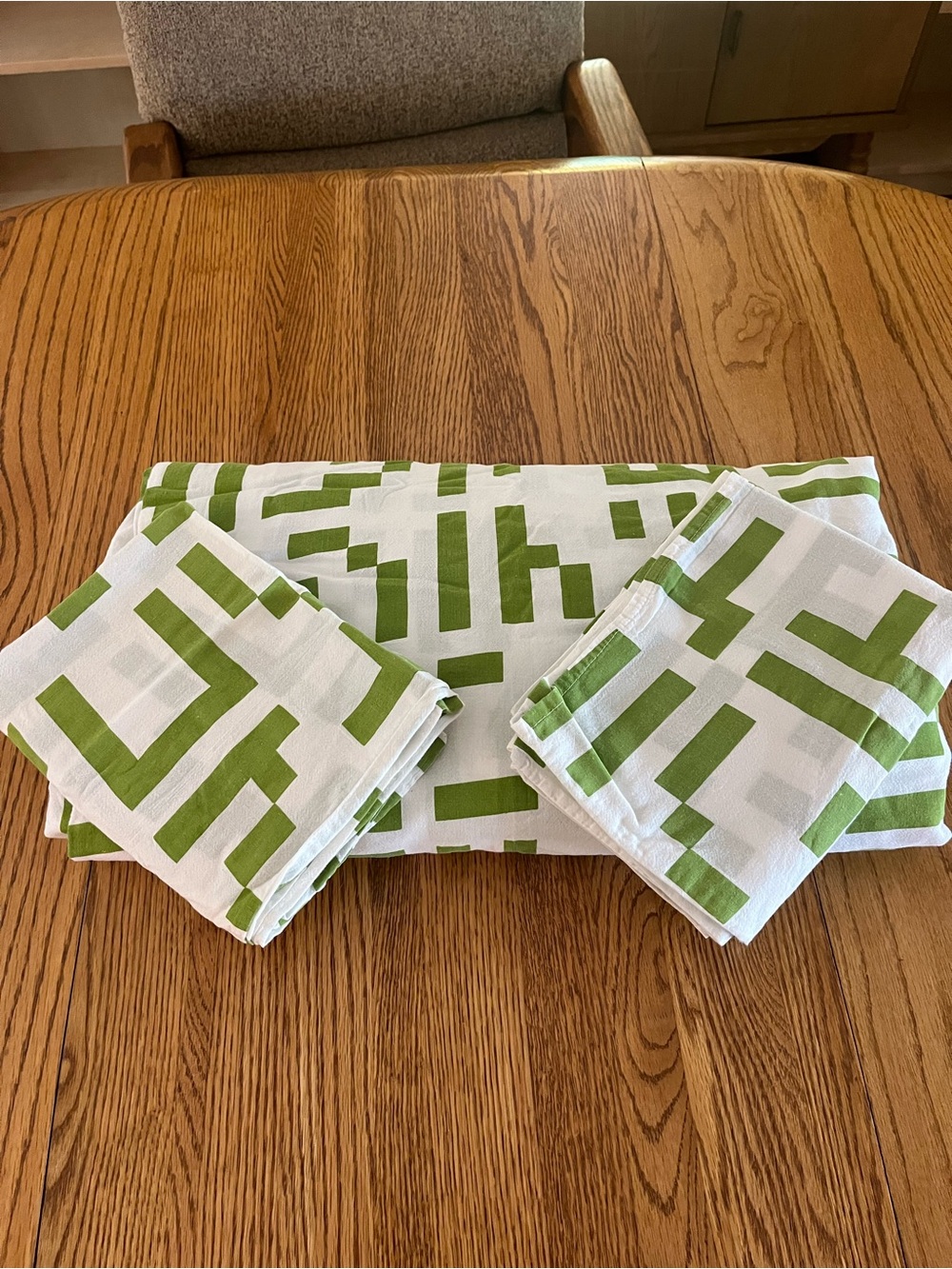 Vintage IKEA Tetris Duvet Set! Awesome!! - Picture 1 of 3